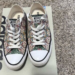Converse women’s Sugar Skull Sneakers with White Accents